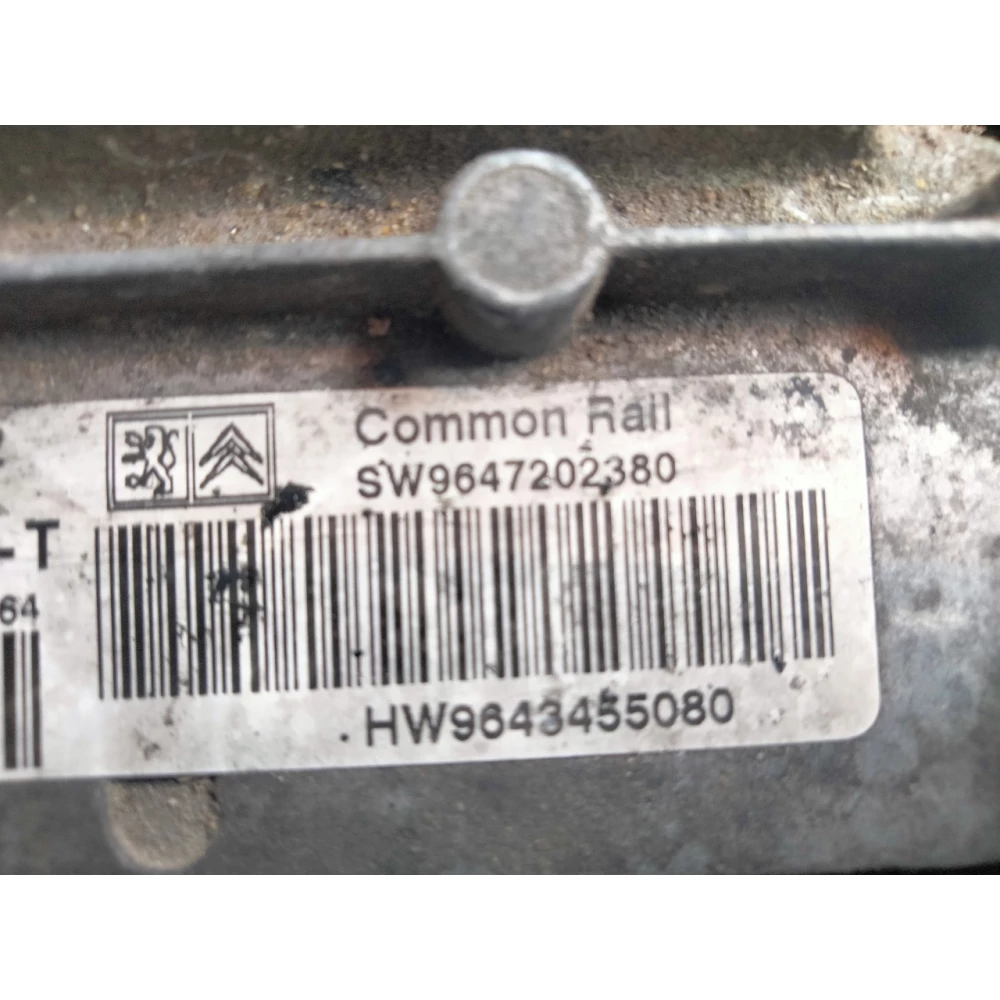 Блок управления двигателем Citroen C 3 5WS40021F-T.  SW9647202380