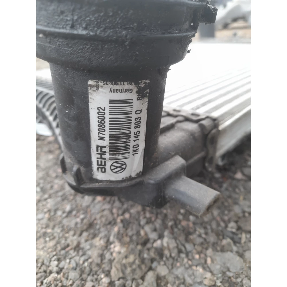 1K0145803Q РАДИАТОР ИНТЕРКУЛЕРА 1.9 TDI, 2.0 TDI VW GOLF V 03-09, JETTA V 05-10, GOLF PLUS 05-14