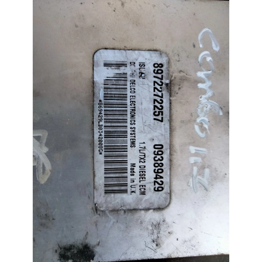 9389429 электронный блок управления двигателем Opel Combo 1.7dti