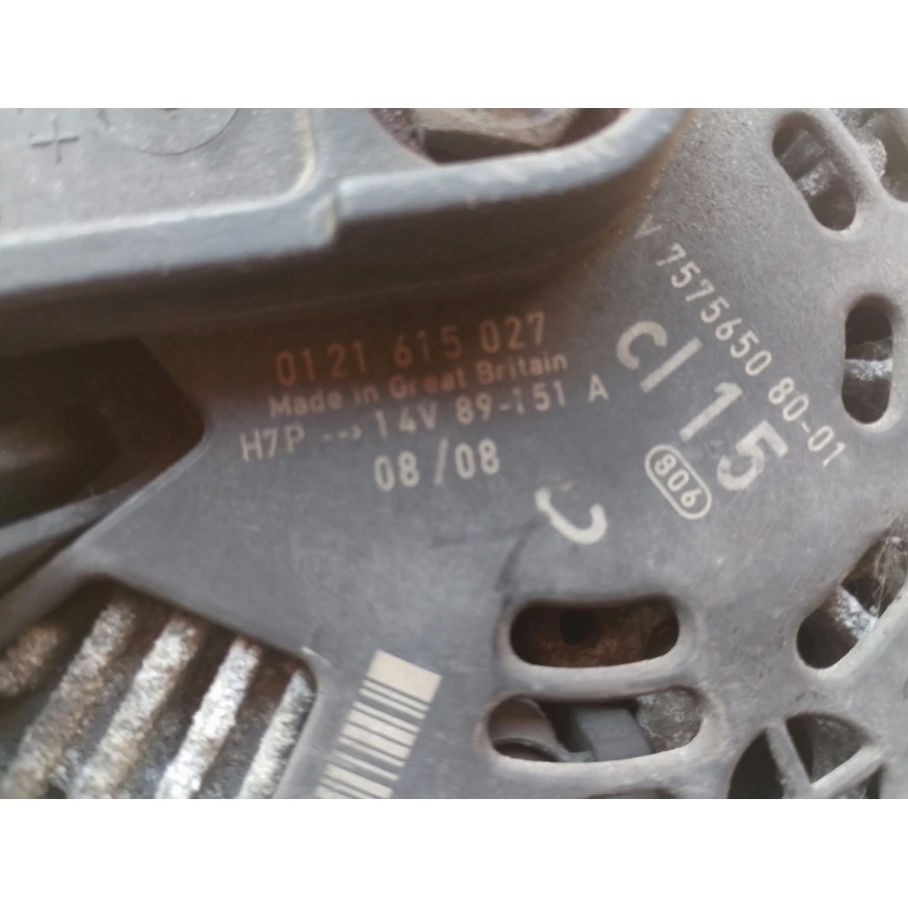 0121615027 генератор BOSCH Peugeot Citroen MINI 1.4-1.6VTI,THP