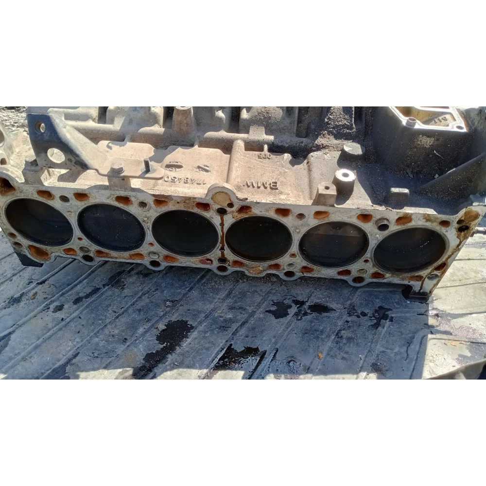 1748450 Блок циліндрів двигуна BMW E39 520i M52B20