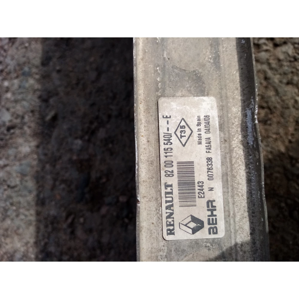 8600115540 Радиатор интеркулера Renault Megane 2
