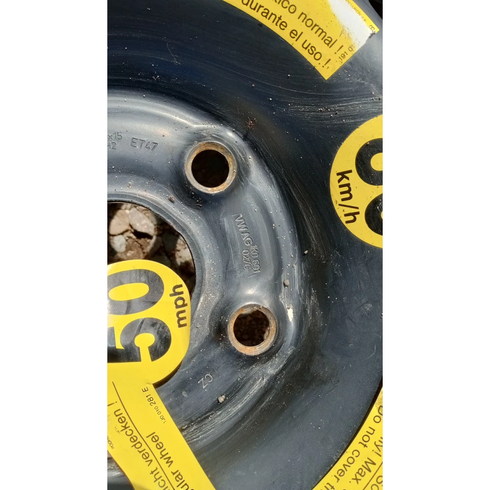 1K0601027C запаска  Vw Golf 5 Plus
5х112х15R