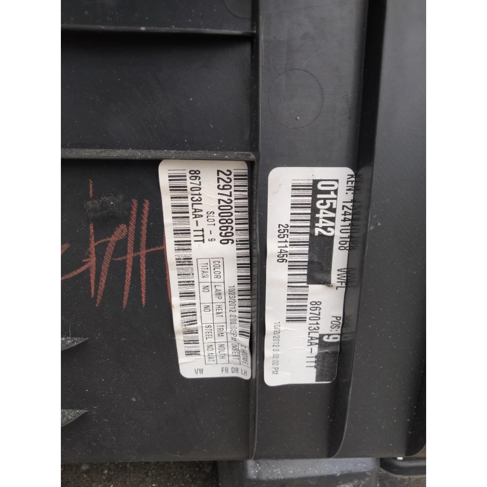 КАРТА ДВЕРИ ЗАДНЯЯ ЛЕВАЯ VOLKSWAGEN PASSAT B7 USA