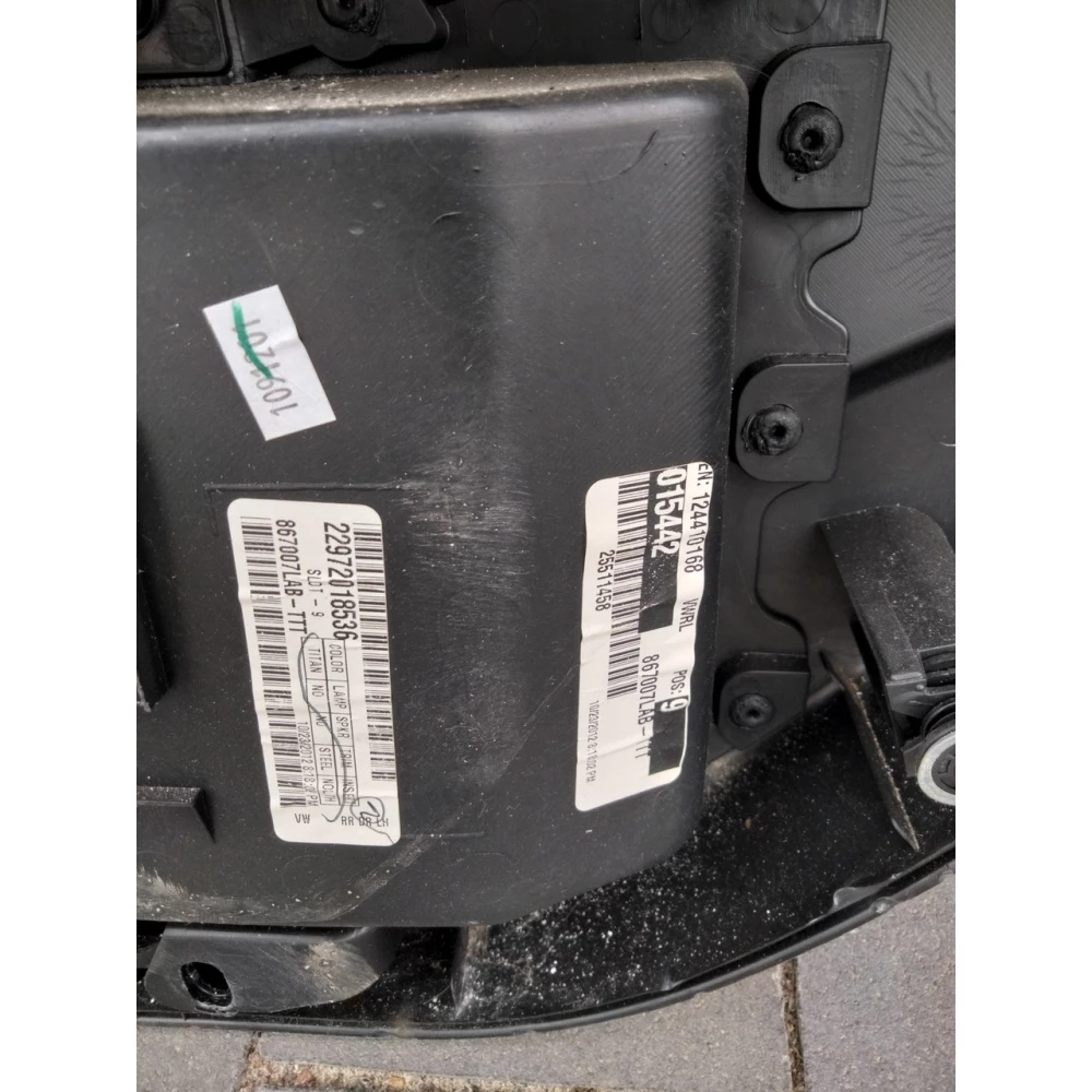 КАРТА ДВЕРИ ЗАДНЯЯ ЛЕВАЯ VOLKSWAGEN PASSAT B7 USA