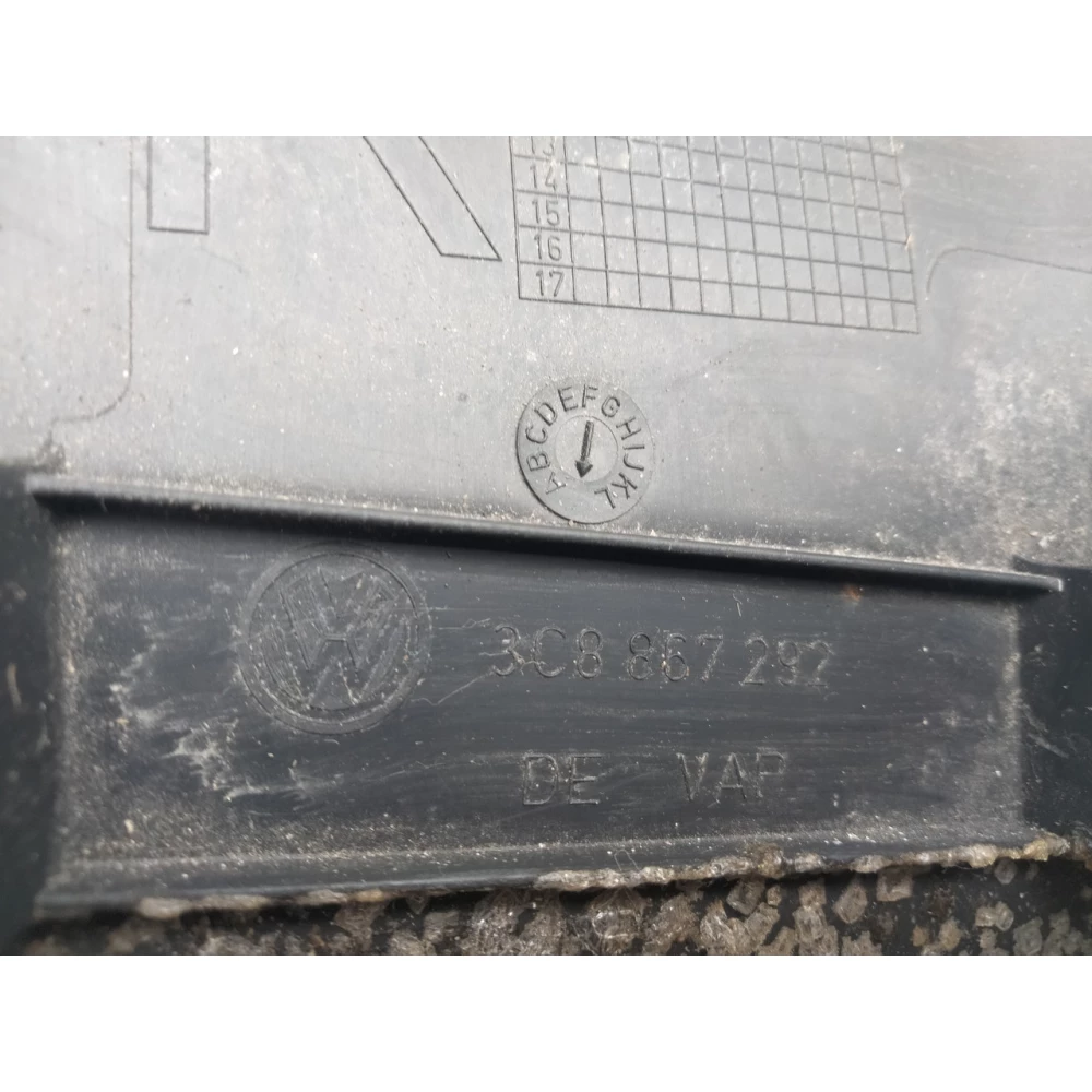 VAG обшивка стойки права и левая VOLKSWAGEN PASSAT B7 USA 3C8867292 3C8867291