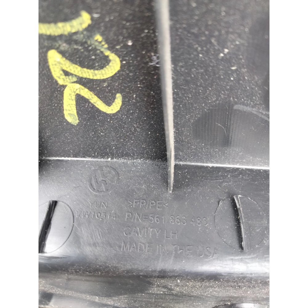 Накладка порога передняя левая Volkswagen Passat B7 usa 561-863-483