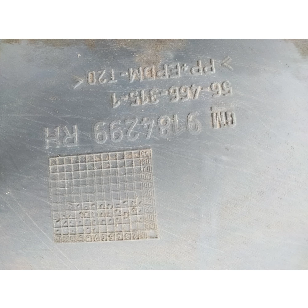 Обшивка двери задней правой (карта) Opel Combo C 1.7 DTI (2001–2011) 9184299