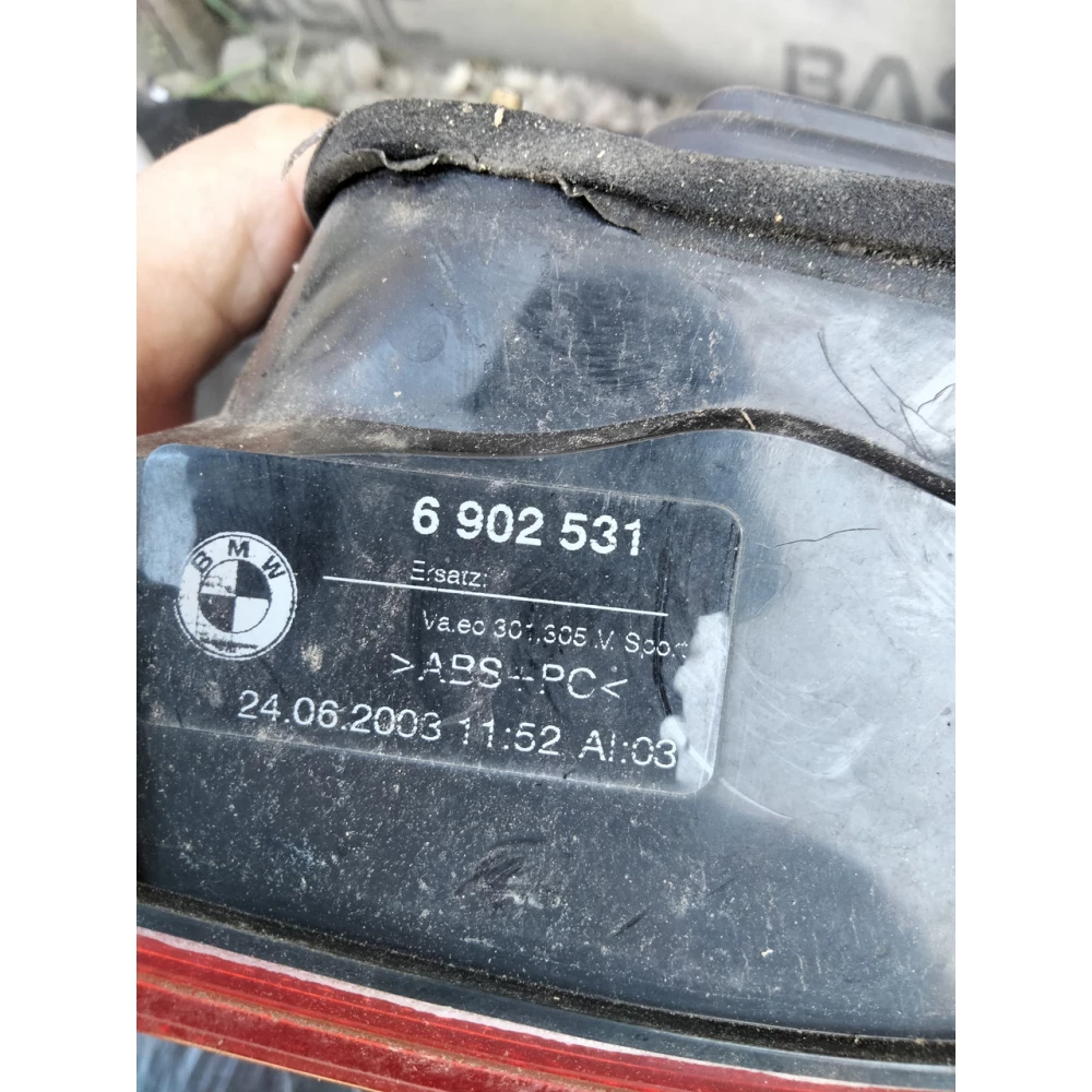 Фонарь задний BMW 5 e39 рестайл универсал левый 2496321