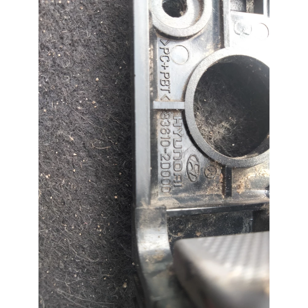 836102D000 ручка двери внутренняя левая задняя Xyundai Elantra XD 3