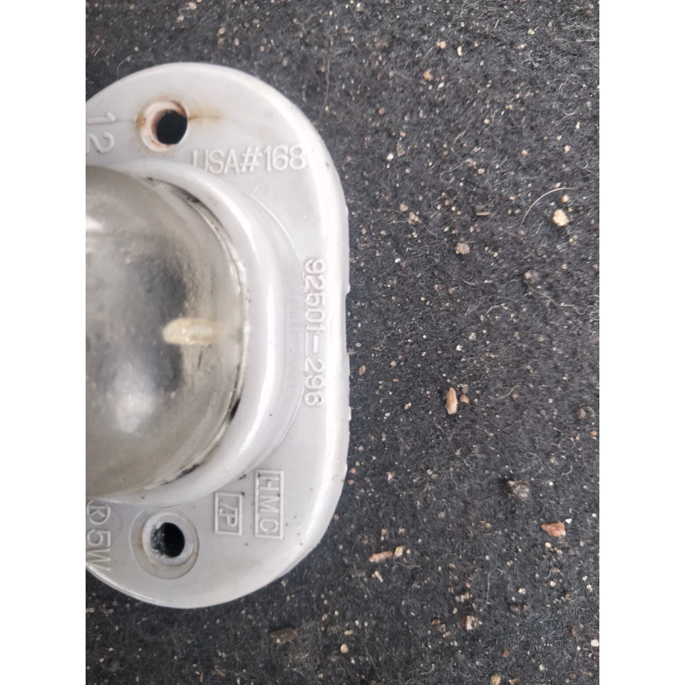 92501-296 фонари подсветки номера Xyundai, Kia