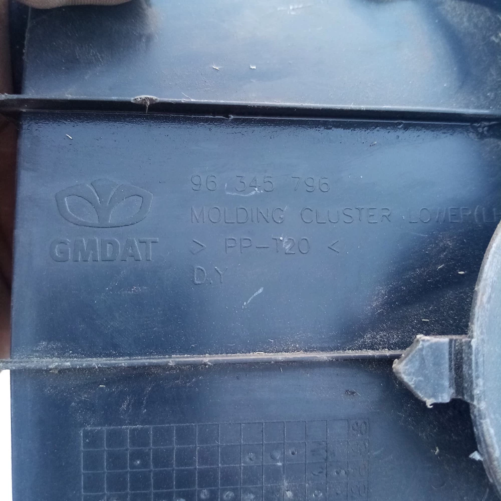 Накладка панели приладов Chevrolet Aveo T2000 96345796