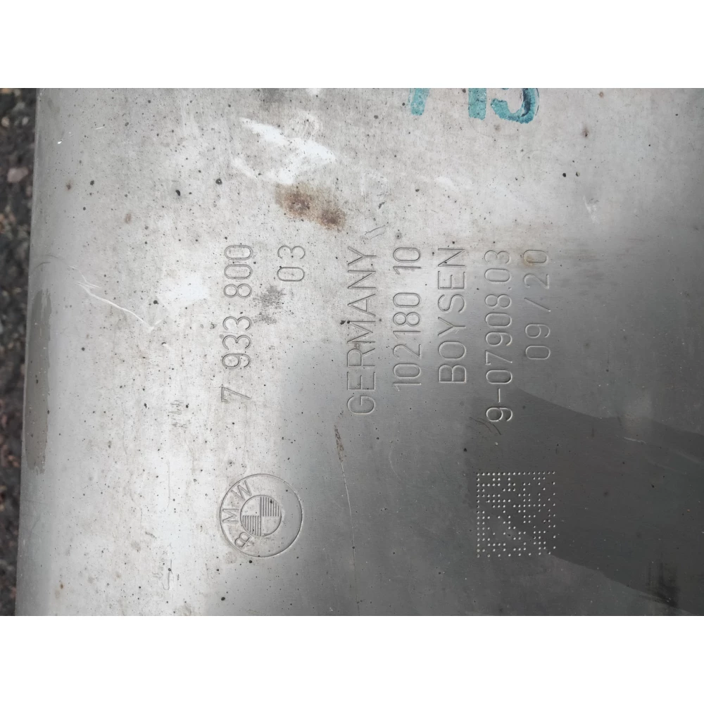 7933800 гибрид глушитель выхлопной трубы BMW 3 series G20/ G21/ G28